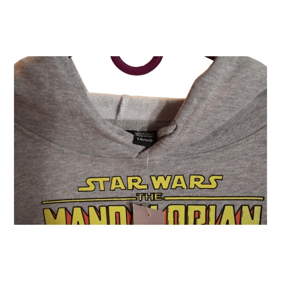 Star Wars The Mandalorian Grogu Men's‎ Hoodie Large - Picture 3 of 4